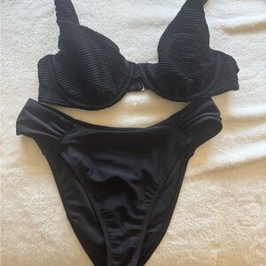 Abercrombie & Fitch Black Swimwear